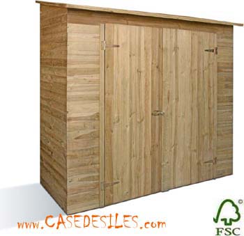 Abri bûches fermé en bois 0100072 : Abri buches bois - Abris Bûches en bois Abri bûches fermé en bois 0100072 : Abri buches bois - Abris Bûches en bois