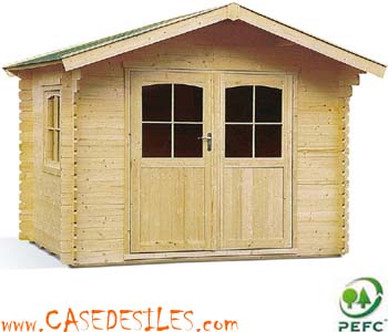Abri de jardin bois 8.88mc Abri de jardin bois 8.88mc