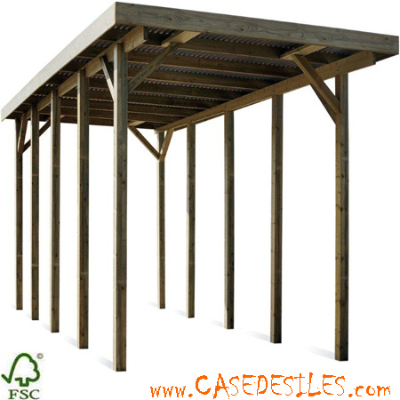 Carport bois camping car 25.84mc 0700401 : Carport bois - Carport en bois Carport bois camping car 25.84mc 0700401 : Carport bois - Carport en bois