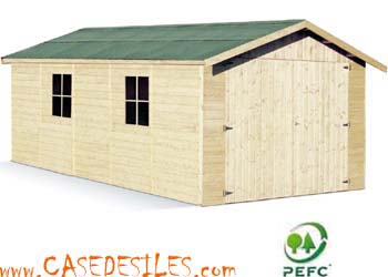 Pas Cher. Garage en bois Pas Cher. Garage en bois