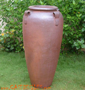 Poterie terre cuite foncée de jardin 60x118 : Poterie terre cuite fonce - Poterie terre cuite foncé Poterie terre cuite foncée de jardin 60x118 : Poterie terre cuite fonce - Poterie terre cuite foncé