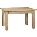 Table chêne massif blanchi 2 allonges 2821BIS Table chêne massif blanchi 2 allonges 2821BIS