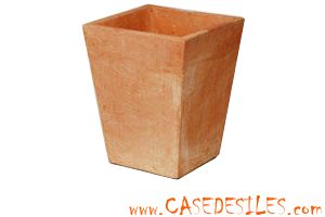 Vase terre cuite medium Abascane 40x40x64cm Pas Cher Vase terre cuite medium Abascane 40x40x64cm Pas Cher