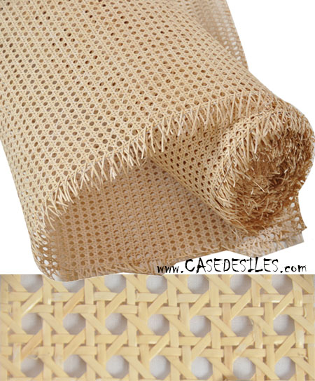 Cannage français rotin demi maille weller 80cm Pas Cher Cannage français rotin demi maille weller 80cm Pas Cher