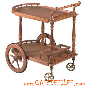table roulante desserte en bois