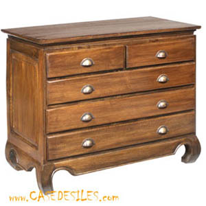 Meuble commode bois exotique Meuble commode bois exotique