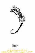 Tatoo polynesien animaux et nature à Prix Cassé : Sticker tatoo margouillat marquisien10cm Tatoo polynesien animaux et nature à Prix Cassé : Sticker tatoo margouillat marquisien10cm