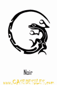Tatoo polynesien animaux et nature à Prix Cassé : Stickers tatoo margouillat tahitien 10cm Tatoo polynesien animaux et nature à Prix Cassé : Stickers tatoo margouillat tahitien 10cm