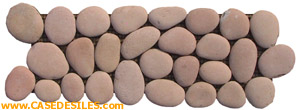 Dalle galet 30x10x1.4 Smooth Pink Pas Cher Dalle galet 30x10x1.4 Smooth Pink Pas Cher