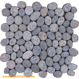 Dalles de galets 30x30x1.4 Blackspot Pas Cher Dalles de galets 30x30x1.4 Blackspot Pas Cher