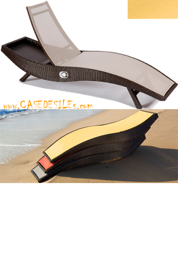 Bain de soleil aluminium empilable ajustable 404 Pas Cher Bain de soleil aluminium empilable ajustable 404 Pas Cher