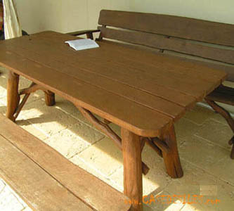 table et salle à manger bois de chêne western bois flotté