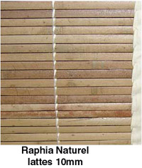 store raphia mauricien : raphia naturel