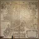 Carte ancienne de Rome 1676 cartographie MC808