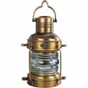 Lampe marine lanterne de mouillage bronze