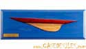 Maquette demi coque Endeavour bleu P2