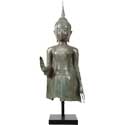 Statue Bouddha en bronze debout AM127