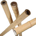 Bâtons de bambou natures D60-80mm L295cm lot de 10 