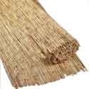 Palissade bambou pelé paillon à fil plastifié L500 x H200cm