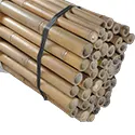 Tige bambou rustique naturelle D30-35mm L295cm lot de 4 