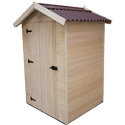 Abri de jardin bois 1.36mc plancher porte ED1212