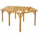 Abri de terrasse en bois 18.03mc 0700050