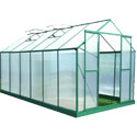 Serre aluminium et polycarbonate de jardin SR4330