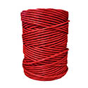 Cordage naturel toron papier rouge torsadé bibone 150M 4.5 à 5mm