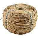 Cordon végétal paille torsadée 5mm bobine 4.5kg