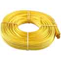 Eclisse moelle rotin régulière jaune 5.5a6mm 250g