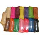 Pelote raphia kit 15 couleurs de 50g