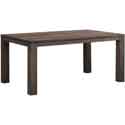 Table teck recyclé gris brossé contemporain M33G