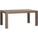 Table teck recyclé nature brossé contemporain M33N