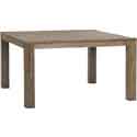 Table teck recyclé nature brossé contemporain M35N