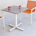 Petite table jardin aluminium basculante 7070-989