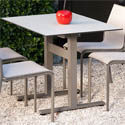 Petite table jardin aluminium basculant 111070-985