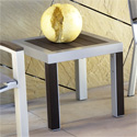 Table basse de jardin en aluminium design 419-431