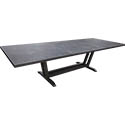 Table de jardin aluminium XL extensible plateau céramique Tao3926