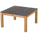 Table basse en teck et HPL design de jardin 9019