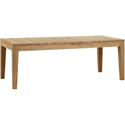 Table teck recyclé naturel rect outdoor 200cm