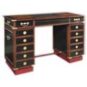 Bureau en bois marine de voyage Madras MF056