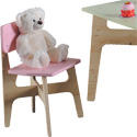 Chaises bois angles arrondis pour enfant 664