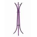 Porte manteaux moderne tube acier violet 2429VT