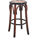 Tabouret de bar bois colonial et marine MF043A