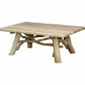 Table basse bois massif en chêne 120 Virginia