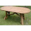 Table bois massif chêne ovale 160cm