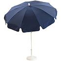 Parasol rond doublé haute protection anti UV 200cm marine