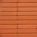 Tissage bambou revetement mural 7mm Orange