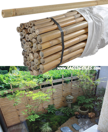 Tuteur bambou naturel