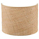 abat jour applique murale raphia naturel demi cylindre abat jour applique murale raphia naturel demi cylindre